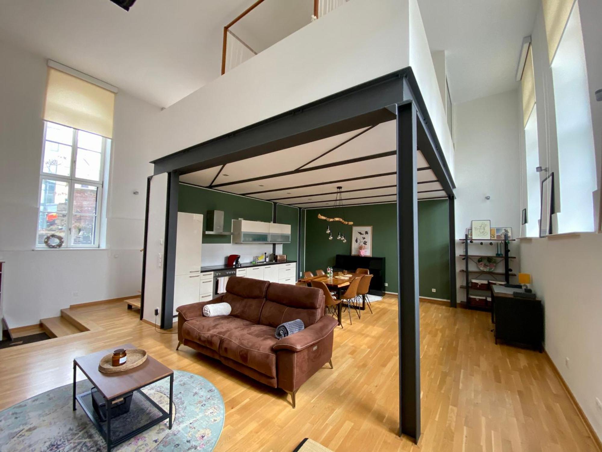Cityloft Gold - Zentrum / 105Qm / Inkl. Parkplatz / Netflix Leipzig Eksteriør bilde